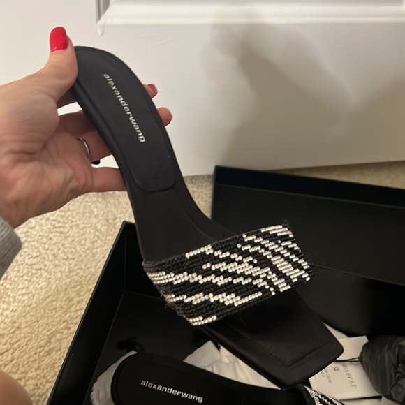 Alexander Wang kitten hills size 38 1/2 - Picture 5 of 10